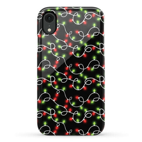 Christmas Lights Pattern Phone Case
